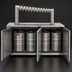 Thumbnail image #4 for Beverage-Air 78-Inch Direct Draw Beer Dispenser with 12-Tap Tower, 3 Solid Doors, and 4 Half-Keg Capacity