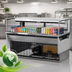 Thumbnail image #5 for Turbo Air 60-Inch Low Profile Drop-In Horizontal Open Refrigerated Display Case, 8 Cu. Ft., Stainless Steel