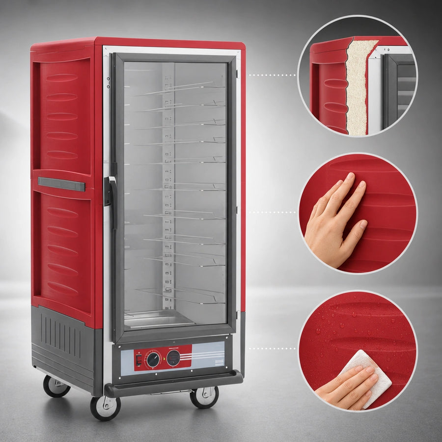 Red Insulation Armour Exterior