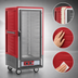 Thumbnail image #4 for Metro C5 3 Series 3/4 Height Heated Holding Cabinet with Clear Polycarbonate Door and Universal Wire Slides