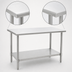 Thumbnail image #4 for Eagle Group Spec-Master 84-Inch x 48-Inch Stainless Steel Work Table with Adjustable Undershelf