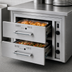 Thumbnail image #4 for RedHots Built-In 2-Drawer Narrow Drawer Warmer for 2 12
