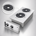 Thumbnail image #4 for Wells H-636 Built-In Electric Hotplate with 2 Flat Spiral Burners, 14-3/4 Inch Wide