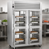 Thumbnail image #4 for Traulsen Spec-Line RHF232WP-HHG 2-Section Pass-Thru Heated Cabinet with Half-Height Glass Doors
