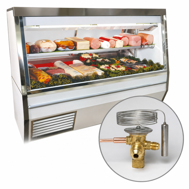 Product image #4 for Howard-McCray 34N Series Double Duty Remote Deli Meat & Cheese Service Case, 120 Inch, Stainless Steel, LED Lighting