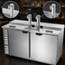 Thumbnail image #4 for Beverage-Air DD68HC-C-S Club Top Direct Draw Beer Dispenser with Dual Single-Faucet Towers