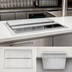 Thumbnail image #4 for Glastender Drop-In Ice Bin with Built-In 10 Circuit Cold Plate and Sliding Stainless Steel Cover, 26 x 19 Inches, 71 lb Capacity