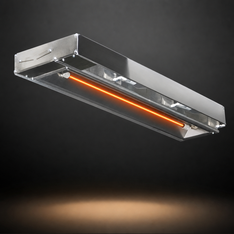 Product image #4 for Eagle RedHots 54-Inch Single Rod-Type Unlighted Strip Heat Lamp, 120V, 925W