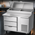 Thumbnail image #4 for Beverage-Air DPD46HC-3 46-Inch Deli/Pizza Prep Table with 3 Drawers