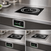 Thumbnail image #4 for Winco Spectrum™ Commercial Drop-In Induction Cooker, 1-Burner, 1800W, 120V