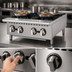 Thumbnail image #4 for Winco Spectrum™ 24-Inch Countertop Natural Gas Hot Plate with 4 Open Burners