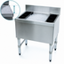 Thumbnail image #4 for Advance Tabco Underbar Basics™ 30-Inch Cocktail Unit Bar Ice Bin with 16-Inch Deep 7-Circuit Cold Plate