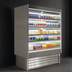 Thumbnail image #4 for Howard-McCray 35E Series Dairy Open Merchandiser, 147-Inch Wide, 78.5-Inch High, Remote Refrigeration, Stainless Steel, LED
