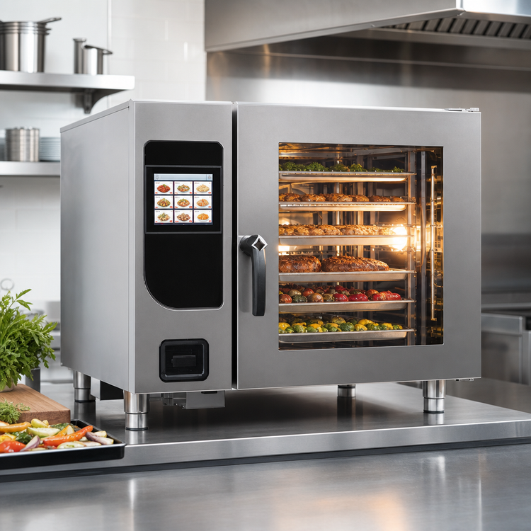 Product image #4 for Henny Penny FlexFusion Platinum Series Countertop Electric Boilerless Combi-Steamer Oven, 6 Full-Size Sheet Pan Capacity