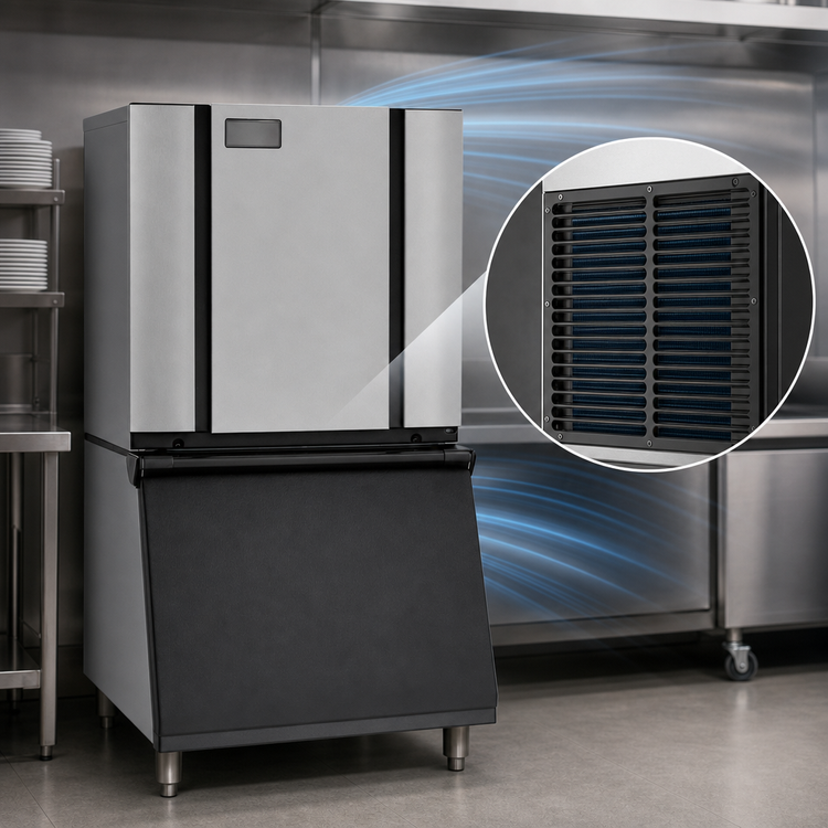 Product image #5 for Ice-O-Matic Elevation Series Modular Full-Size Cube Ice Maker, Air-Cooled, Remote Condenser