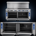 Thumbnail image #4 for Imperial Pro Series 72-Inch Gas Range with Griddle, 1 Convection Oven and 1 Standard Oven