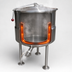 Thumbnail image #4 for Crown DL-60 60 Gallon Direct Steam Stationary Kettle with 2/3 Jacket