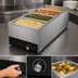 Thumbnail image #4 for Hatco 4 x 1/3 Pan Countertop Wet/Dry Food Warmer/Cooker, Thermostatic, 120V