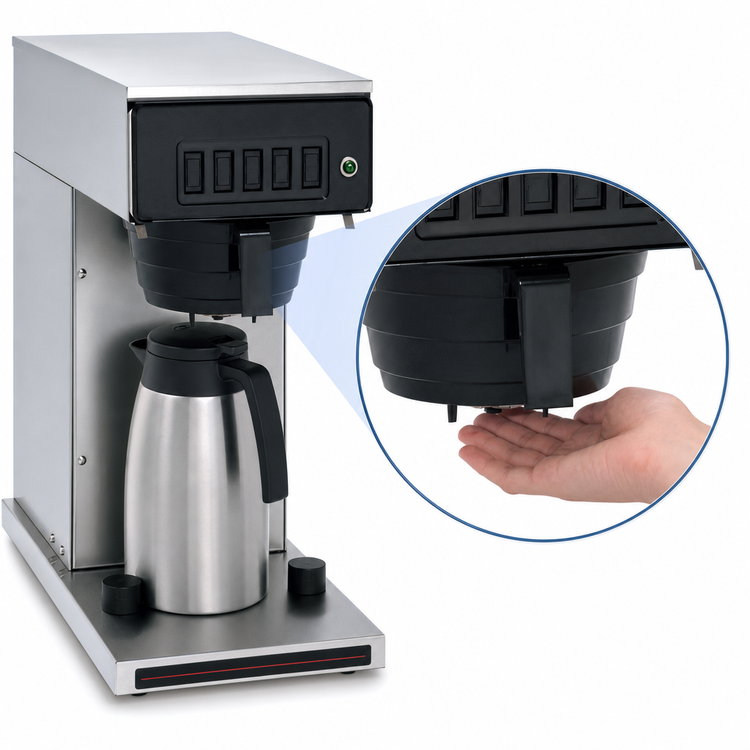 Product image #4 for BUNN CW15-TC Thermal Carafe Pourover Coffee Brewer, Manual Fill, 3.9 Gallons Per Hour