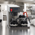 Thumbnail image #4 for BUNN AXIOM-DV-3 Commercial Automatic Fill Drip Coffee Brewer, Dual-Voltage, 3 Lower Warmers, 200 oz Tank