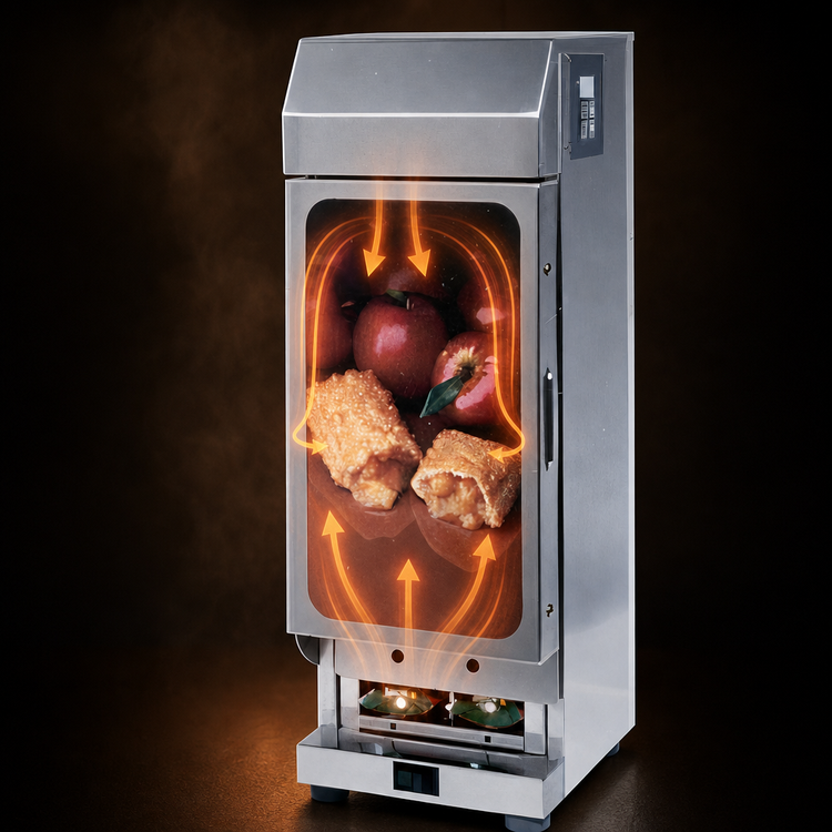 Product image #4 for Carter-Hoffmann Countertop Forced-Air Pie Merchandising Cabinet, 2 Columns, 28-Pie Capacity
