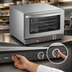 Thumbnail image #4 for IKON Cooking Half-Size Countertop Electric Convection Oven, 1.5 Cu. Ft., Manual Controls
