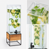 Thumbnail image #4 for Madera 3 Gallon Square Beverage Dispenser with Infusion Chamber
