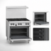Thumbnail image #4 for Garland US Range U Series 36-Inch Commercial Gas Range with 6 Open Burners and Standard Oven