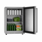 Thumbnail image #5 for Koolmore KM-OKS-OFRC-44SS Outdoor Glass Door Refrigerator, 4.4 Cu. Ft., Stainless Steel, IPX4, 92-Can Capacity