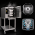 Thumbnail image #4 for AccuTemp Evolution Connected Boilerless 3-Pan Electric Convection Steamer with Stand, 240V