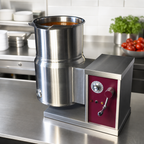 Thumbnail image #4 for Southbend (Middleby) Southbend Steam KECTC-06 6-Gallon Countertop Electric Tilting Kettle, 2/3 Jacketed, Hand Crank, 316 Stainless Steel Liner