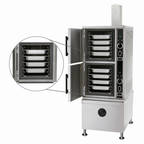 Thumbnail image #4 for Southbend (Middleby) Southbend Steam ETP-10G-SB Floor Model Gas Convection Steamer, 2 Compartments, 5-Pan Capacity per Compartment