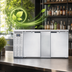 Thumbnail image #4 for Continental Refrigerator BB69SNSS 69-Inch Shallow Depth Back Bar Cooler