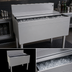 Thumbnail image #4 for Glastender 36 Inch x 24 Inch Underbar Ice Bin with Sliding Stainless Steel Cover, 127 lb Capacity