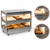 Thumbnail image #4 for Nemco 30-Inch Countertop Electric Hot Food Shelf Merchandiser with Dual Slanted Shelves, Stainless Steel Exterior