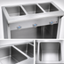 Thumbnail image #4 for Thurmaduke 46-Inch Electric Steamtable with 3 Sealed Wells and Open Storage Base