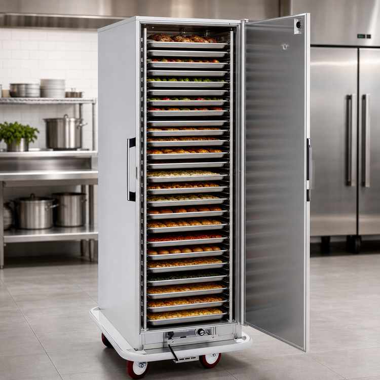 Product image #4 for Carter-Hoffmann PH1800 Mobile Heated Transport Cabinet for 29 Full-Size Sheet Pans