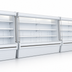 Thumbnail image #5 for Howard-McCray Ovation Series 123-Inch Remote Dairy Open Merchandiser with LED Lighting and 3 Lighted Shelves