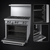 Thumbnail image #4 for Garland Signature G Starfire Pro Series 36-Inch Gas Restaurant Range with 6 Open Burners and Standard Oven