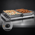 Thumbnail image #4 for Hatco Glo-Ray 24-Inch Freestanding Heated Shelf, 12-Inch Deep, Stainless Steel Top