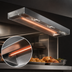 Thumbnail image #4 for Eagle RedHots 42-Inch Single Unlighted Strip Heat Lamp with Remote, 208V, 675W