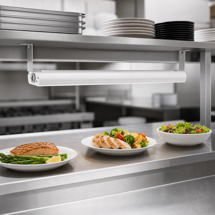 Product image #4 for Vollrath 54-Inch Low Profile Unlighted Strip Heat Lamp with Aluminum Housing