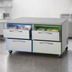 Thumbnail image #4 for Turbo Air PRO Series Two-Section Undercounter Freezer with 4 Drawers, 17 Cu. Ft., Self-Contained Refrigeration