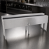 Thumbnail image #4 for Glastender 36-Inch Double Speed Rail Locking Cover, Stainless Steel