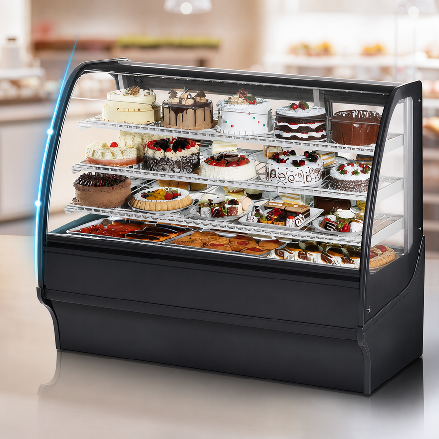 Curved Glass Display Front