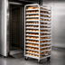 Thumbnail image #4 for Adamatic/Revent C-Lift Roll-In Oven Rack, 15-Pan Capacity, Single End Load