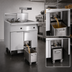 Thumbnail image #4 for Imperial 50 lb Electric Floor Fryer with Built-In Filter System and Dump Station