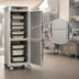 Thumbnail image #4 for Metro C5 6 Series Mobile Full-Height Pass-Thru Heated Holding Cabinet with Solid Dutch Doors, Universal Wire Slides, 120V