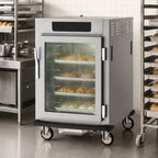Thumbnail image #4 for Metro C5 C595-SFC-U Half-Height Mobile Controlled Humidity Heated Holding and Proofing Cabinet with Glass Door, 16-Pan Capacity