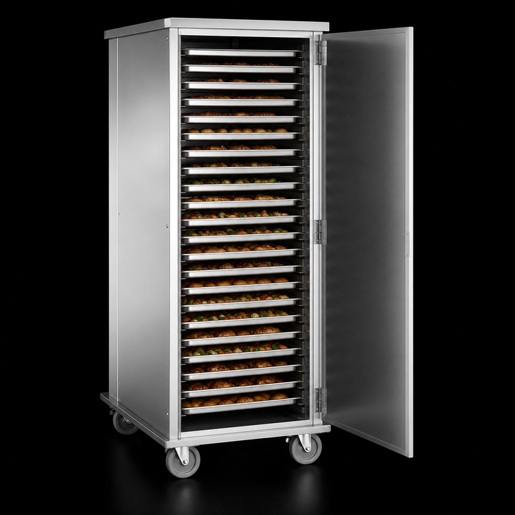 Product image #4 for Carter-Hoffmann E8631H Heated Enclosed Holding Cabinet with Hinged Solid Doors, 26 Full-Size Pan Capacity